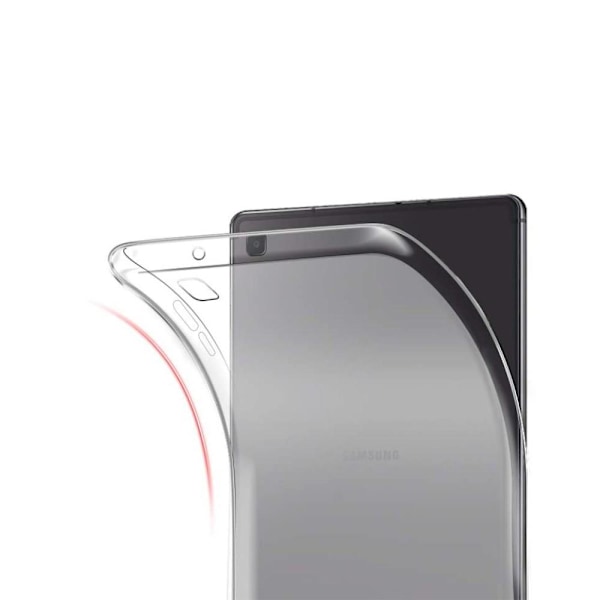 Samsung Galaxy Tab S6 Lite TPU Skal - Frostat Transparent Transparent