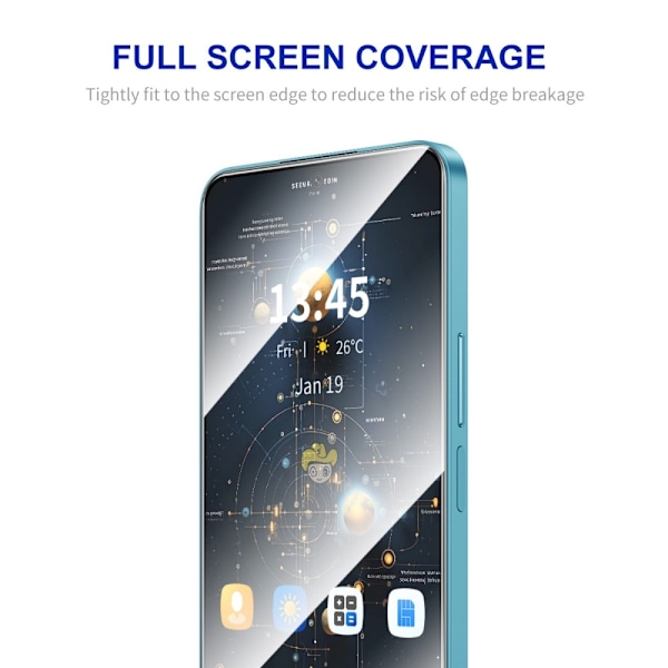 ENKAY Hærdet glas til Samsung Galaxy A36 5G / A56 5G 2stk Transparent