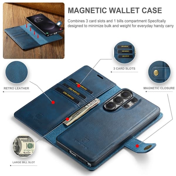 Til Samsung Galaxy S26 Ultra Pungcover Blue