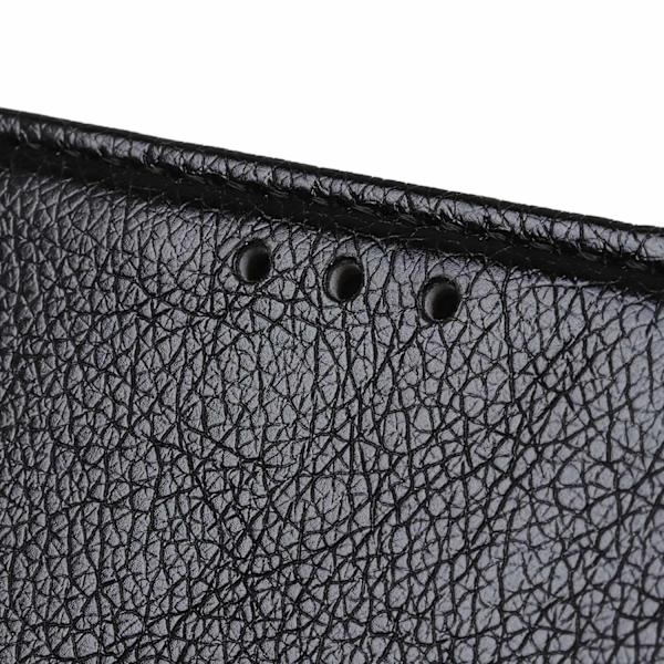 Samsung Galaxy A20e Plånboksfodral Textured Split - Svart Svart