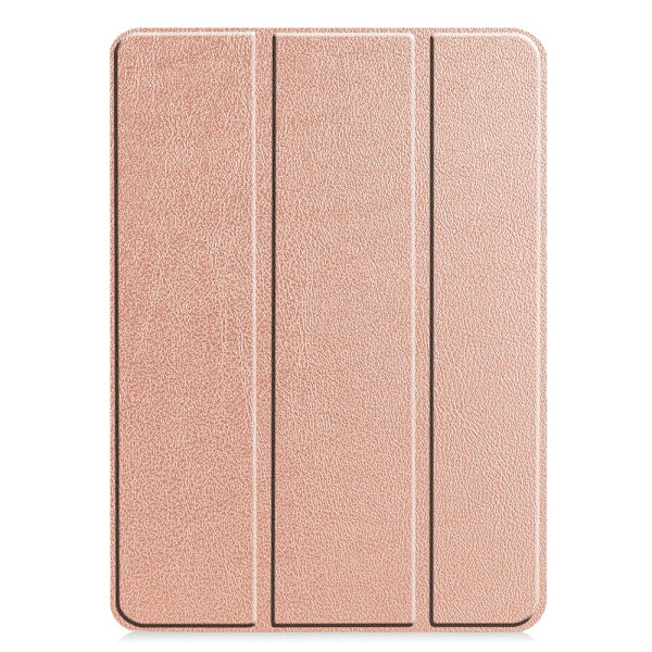 Till iPad Pro 11 (2024) Slim fit tri-fold fodral - RoseGold Rosa guld