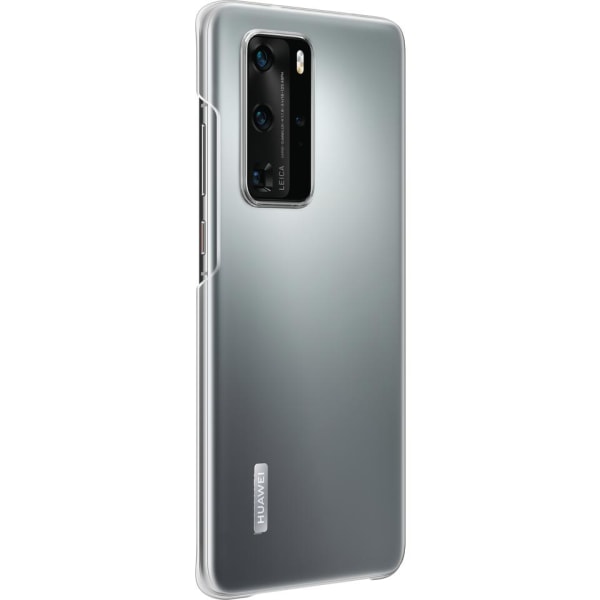 Huawei P40 Pro Clear Case Original - Läpinäkyvä Transparent