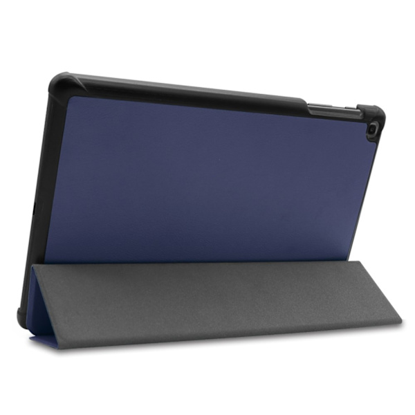 Kolminkertainen telinekotelo Samsung Galaxy Tab A 10.1 2019 - Tummansininen Blue