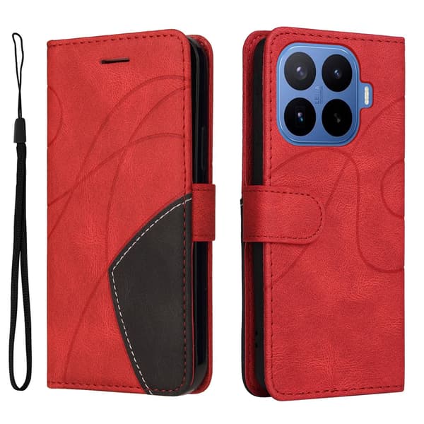 Til Xiaomi 17T Pungcover Bi-colour Red