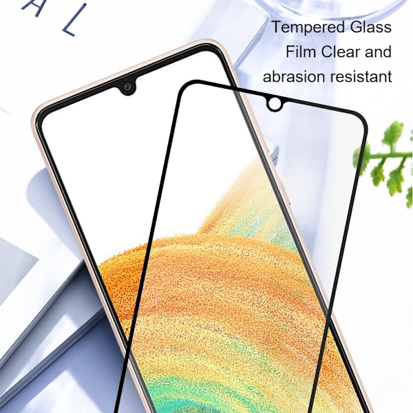 AMORUS For Samsung Galaxy A25 Näytönsuojalasi Transparent