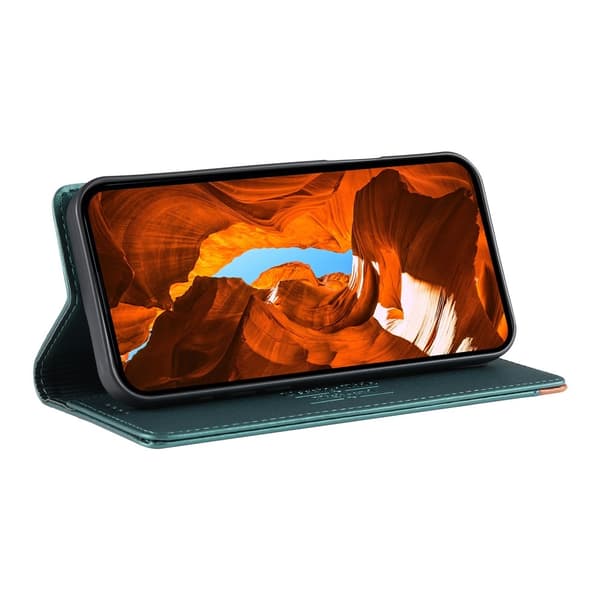 DIERFENG Puhelimen Lompakkokotelo Kulmalogolla Google Pixel 11 Pro XL:lle Green