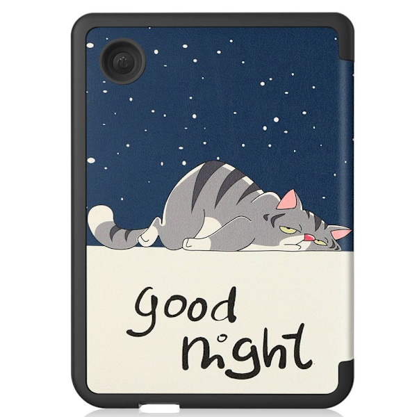 Stativveskedeksel for Kobo Clara 2E - Katt Blue