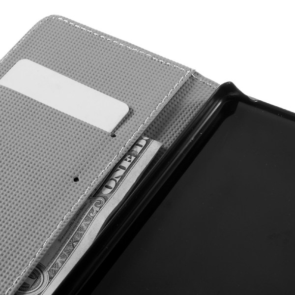 Sony Xperia X Performance Plånboksfodral Zebra Svart