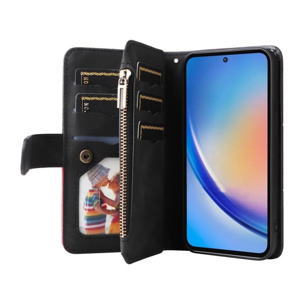 KS Lommebok - deksel til Samsung Galaxy A35 - Svart Black