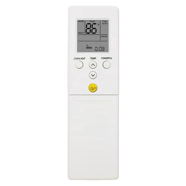Erstatning fjernkontroll for AR-REM1U for Fujitsu klimaanlegg White