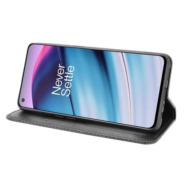 Wallet Stand Flip - telefontaske til OnePlus Nord CE 5G - Sort Black