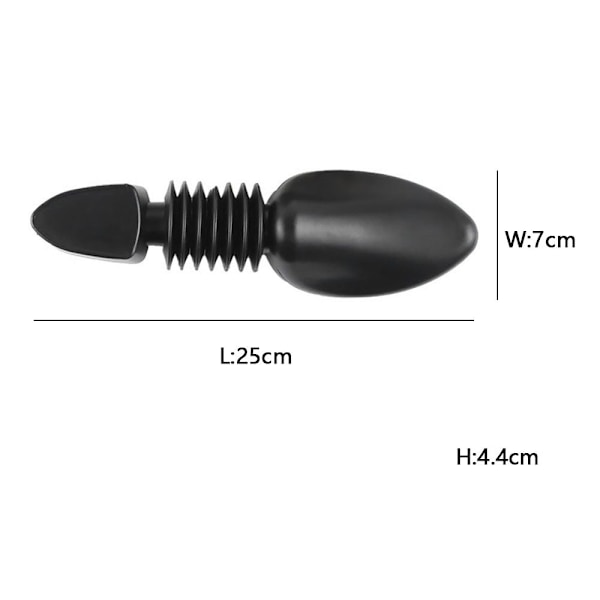 1st justerbar plastsko Skoblock Shoe Extender sko storlek 30-35 Svart