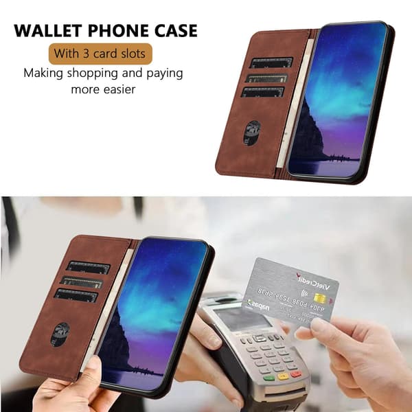 Xiaomi 17T Lompakkokotelo Brown