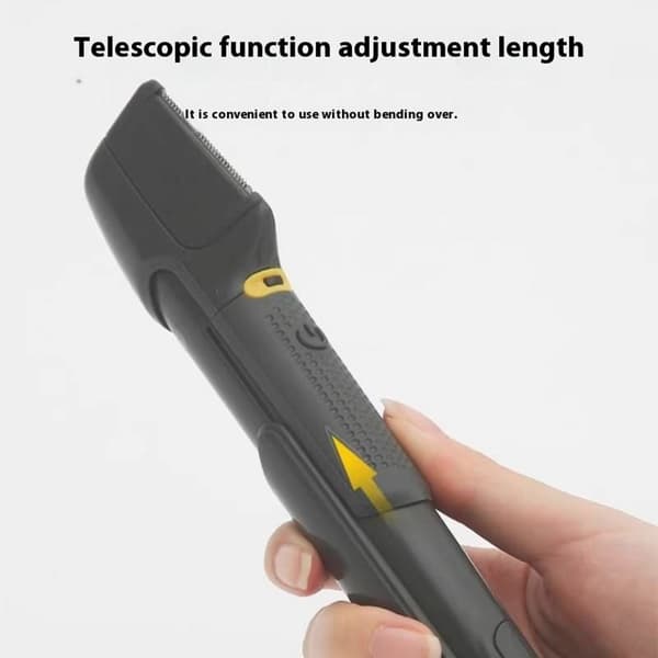 Elektrisk rakapparat 3 i 1 grooming kit Skäggtrimmer Hårklippare Justerbar längd Rosa