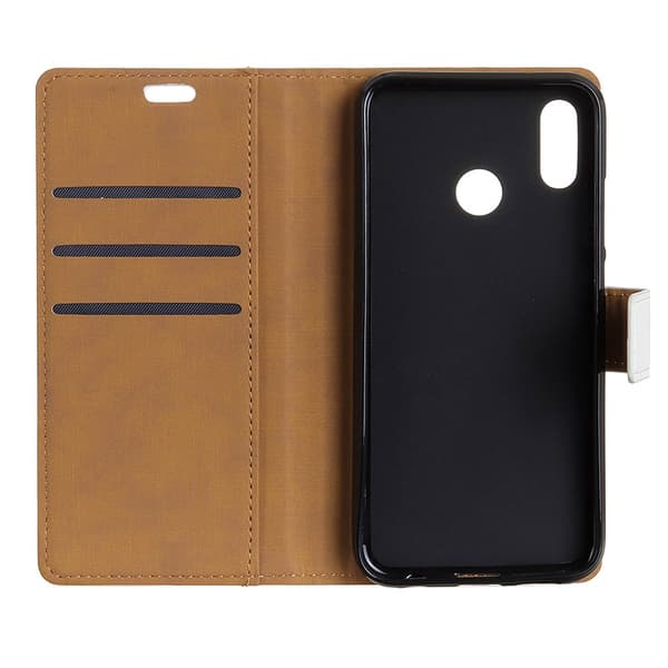 Asus Zenfone Max (M2) ZB633KL Lommebok - cover - Sort Black