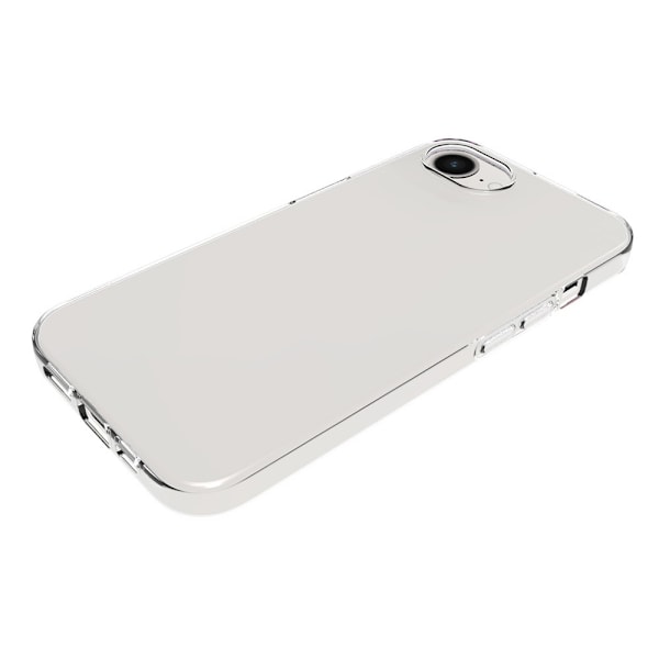 Fodral Skal för iPhone 16e Stötdämpade Förstärkta hörn TPU Transparent