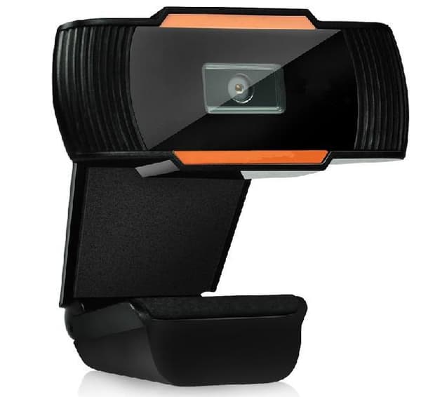 12MP piksler HD 360 Webkamera USB PC Bærbar Kamera Svart Black