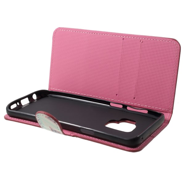 Samsung Galaxy S9 G960 Stand Cover Case - Tribal Triangle