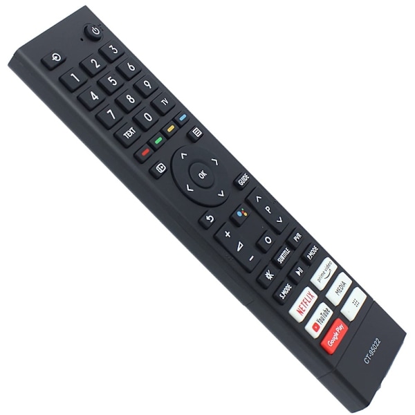 TV fjernbetjening Erstatning for CT-95022 Til TOSHIBA TV Black