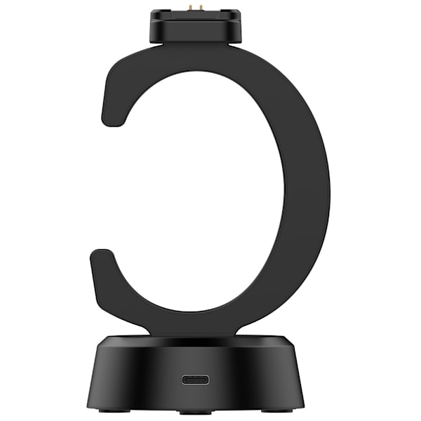 Til Xiaomi Redmi Watch 3 / Watch 2 / Watch 2 Lite Oplader & Dock 1m kabel Black