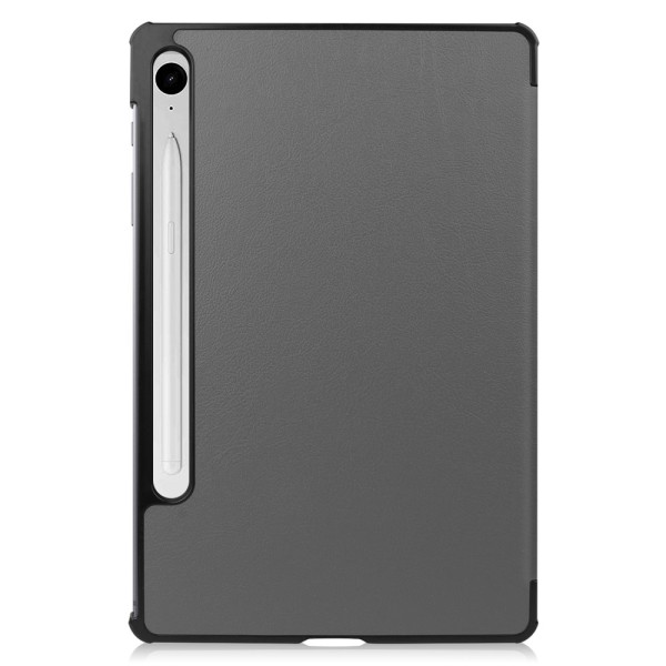 Kolmen taittotelineen älykotelo Samsung Galaxy Tab S9 FE Grey