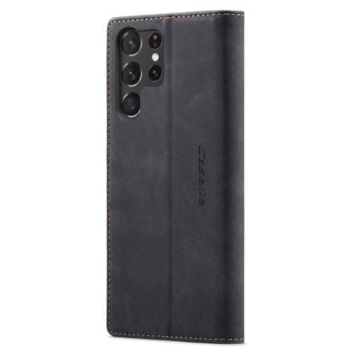 CASEME Retro Pung Taske til Samsung Galaxy S23 Ultra - Sort Black