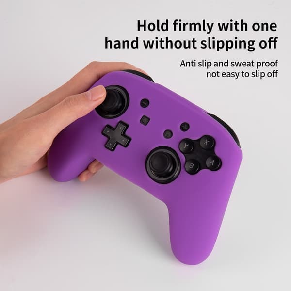 Kompatibel med Nintendo Switch Pro Controller Case Silikone - Blå Blue