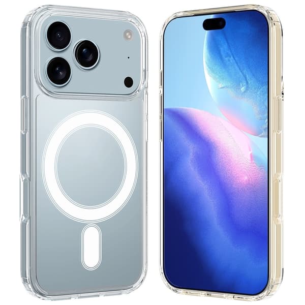 Til iPhone 17 Pro Max Gjennomsiktig Mobildeksel Transparent