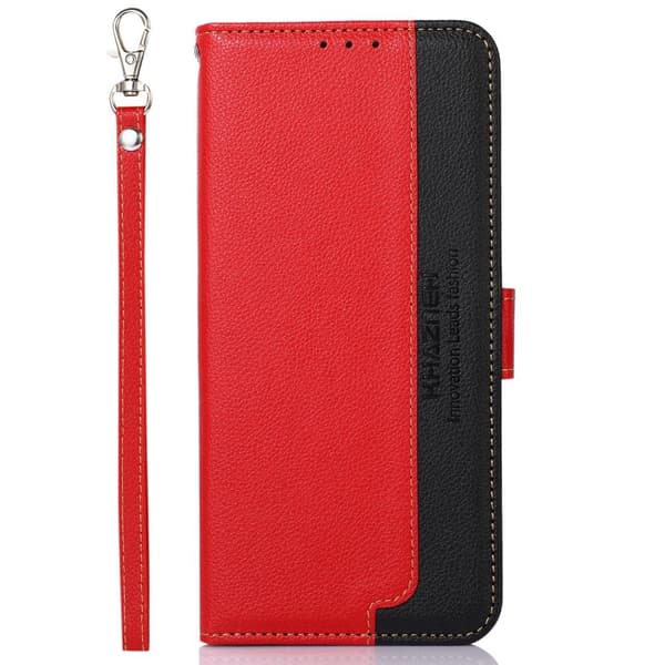 KHAZNEH puhelimen kansi Motorola Moto E20/E40 - punainen/musta Red