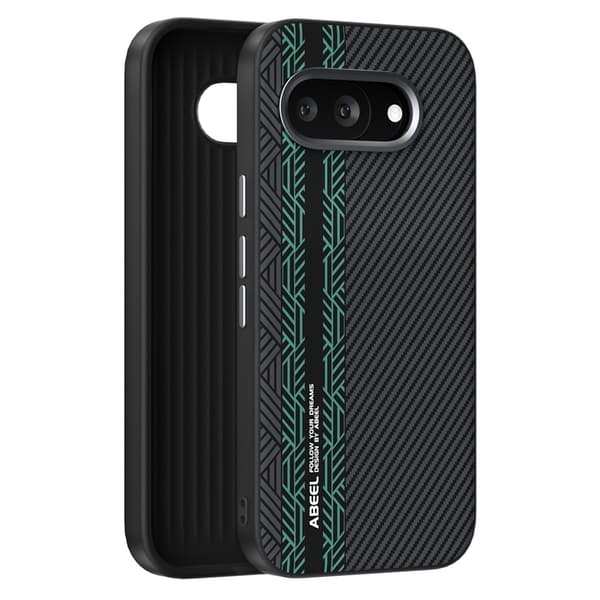 ABEEL Til Google Pixel 9a Cover Mobilcover Kompatibelt med MagSafe Black
