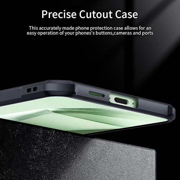 XUNDD TPU Hybrid Skal Fodral till Samsung Galaxy S24 FE - Svart Svart