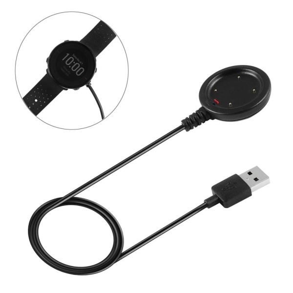 Polar Grit X/ Ignite/ Vantage M/ Vantage V USB-ladekabel Black