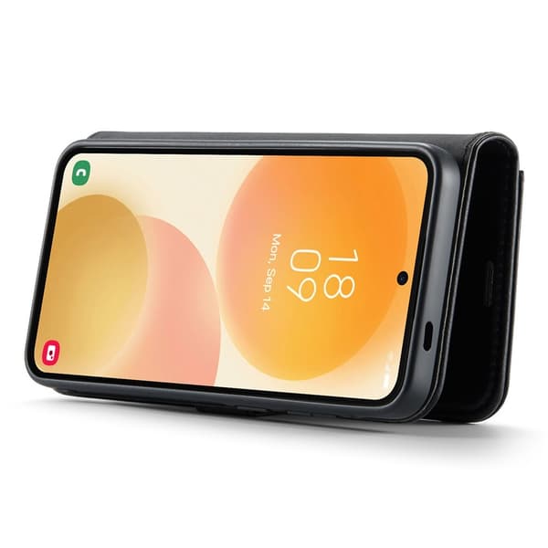 DG MING till Samsung Galaxy A57 5G avtagbart plånboksfodral med stativ Svart