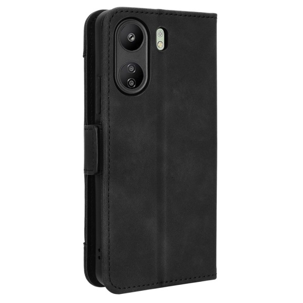 Wallet case Case Cover for Xiaomi Redmi 13C Black