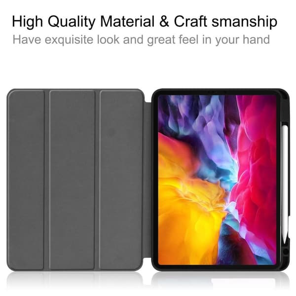 iPad Pro 11 2021 kolminkertainen jalustan tablettikotelon kansi - Avaruus Multicolor