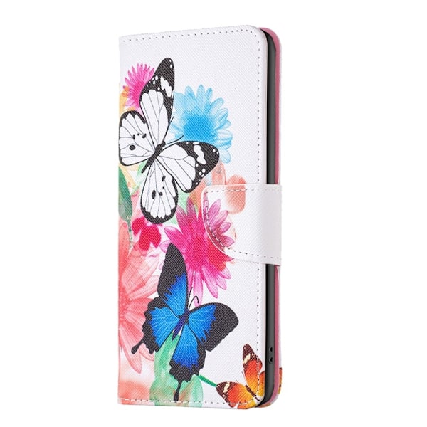 Til Sony Xperia 10 VI tegnebogstativetui mønstertelefoncover Multicolor