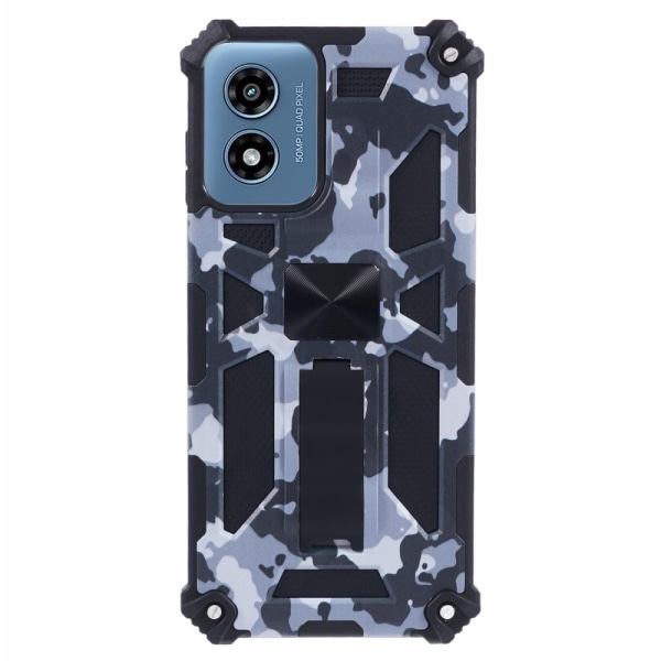 Motorola Moto G Play (2024) -kotelon takakansi jalustalla Transparent