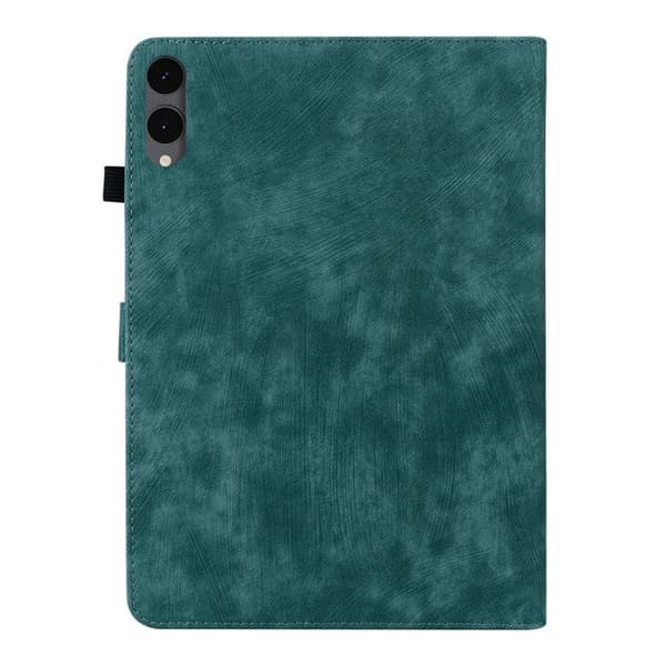 Surfplattefodral med tigertryck till Samsung Galaxy Tab S12+ Brun
