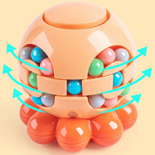 Magic Bean Puzzle Octopus Magic Cube Stressinlievityskoulutus Blue