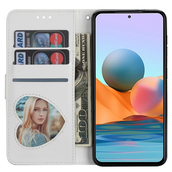 För Samsung Galaxy A56 5G Ställbart Glitterfodral med Dragkedjeficka - Silver Silver