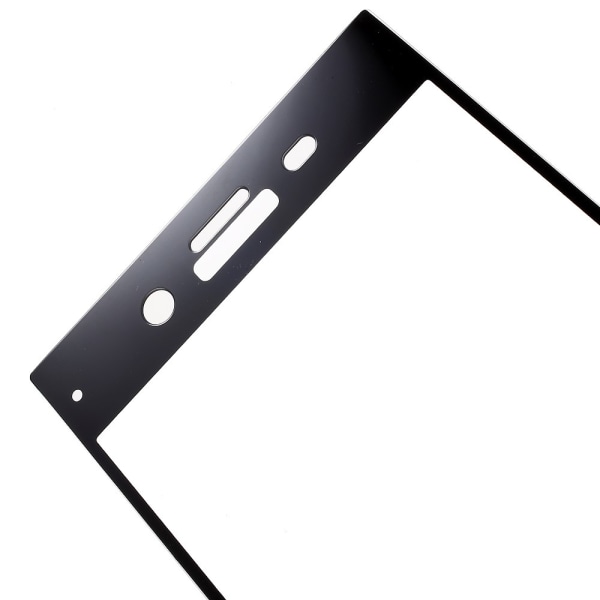 Sony Xperia XZ1 Härdat glas Curved Heltäckande - Svart Transparent