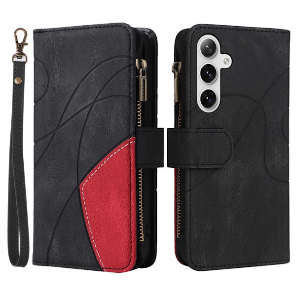 KT multifunktions-serie-5 til Samsung Galaxy S24 telefonetui Black