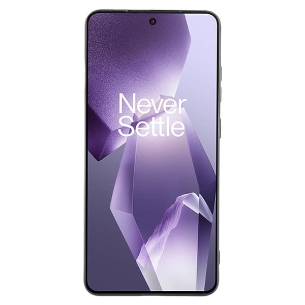 Telefoncover TPU Shell Bagcover Flexible OnePlus 13R - Sort Black