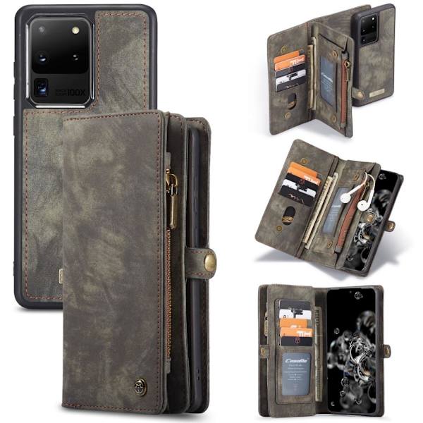 Samsung Galaxy S20 Ultra CASEME Irrotettava 2-in-1 kotelo - Harmaa Grey
