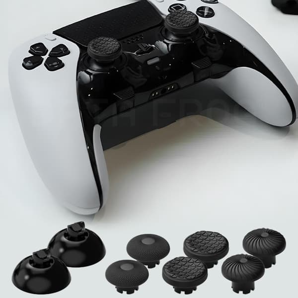 DATA FROG 8 st/set Thumbstick Caps för PS5 PS4 XBOX Nintendo Switch Kontroll Svart