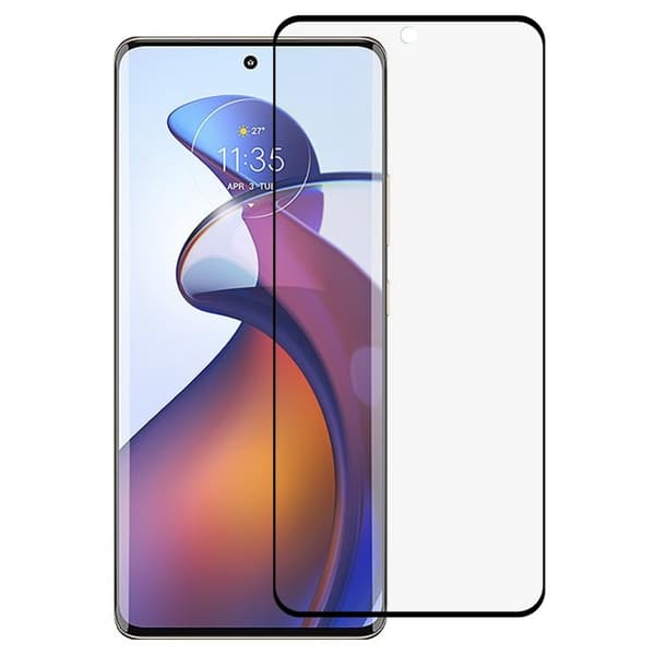 Motorola Edge 30 Fusion 5G Heltäckande Full Coverage Härdat glas Transparent