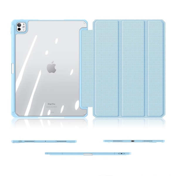 DUX DUCIS TOBY Trifoldet stativ til iPad Pro 13 (2024) Blue