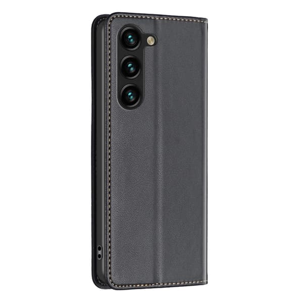 BINFEN COLOR til Samsung Galaxy S24+ telefontegnebogsdæksel Black
