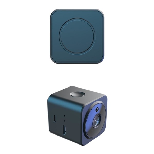 AS02 Mini Spy Camera Wireless Wifi IP Home Security Cam HD 1080P Svart