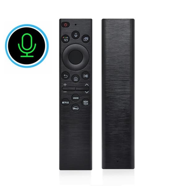 Fjärrkontroll Ersättning för BN59-01385D För Samsung TV Röststyrning Svart